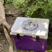 Always Take The Scenic Route Compass - 25 QT Cooler